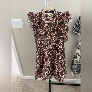 Floral High Low Dress